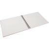 Album a spirale Goldbuch Bella Vista salmone 34x30 cm 40 pagine bianche cartone fotografico