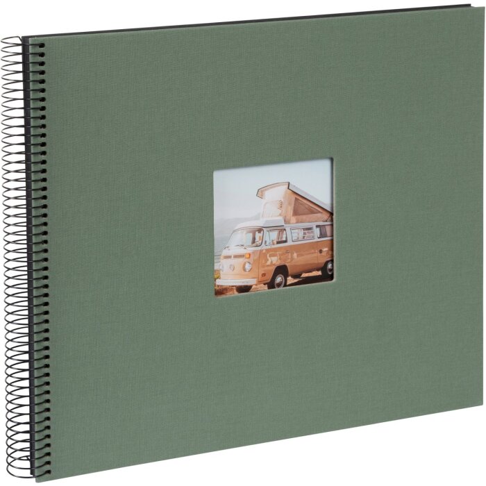 Album a spirale Goldbuch Bella Vista Artichoke 34x30 cm 40 pagine nere