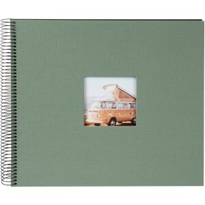 Album a spirale Goldbuch Bella Vista Artichoke 34x30 cm 40 pagine nere