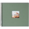 Album a spirale Goldbuch Bella Vista Artichoke 34x30 cm 40 pagine nere