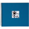 Album a spirale Goldbuch Bella Vista petrol 34x30 cm 40 pagine nere perforate