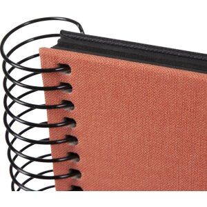 Album a spirale Goldbuch Bella Vista salmone 34x30 cm 40 pagine nere fustellate