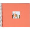 Album a spirale Goldbuch Bella Vista salmone 34x30 cm 40 pagine nere fustellate