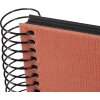 Album a spirale Goldbuch Bella Vista salmone 34x30 cm 40 pagine nere fustellate