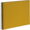 Album a spirale Goldbuch Bella Vista senape 35x30 cm 40 pagine nere