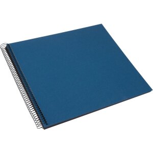 Album a spirale Goldbuch Bella Vista petrol 35x30 cm copertina in lino 40 pagine