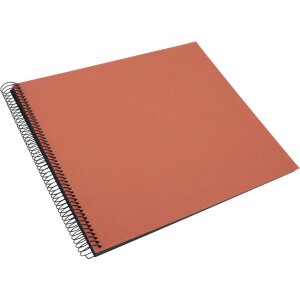 Album a spirale Goldbuch Bella Vista salmone 35x30 cm 40 pagine nere