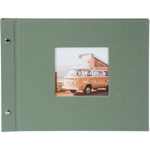 Album a vite Goldbuch Bella Vista Artichoke 30x25 cm 40 pagine nere