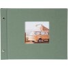 Album a vite Goldbuch Bella Vista Artichoke 30x25 cm 40 pagine nere