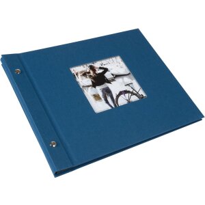 Album a vite Goldbuch Bella Vista petrol 30x25 cm 40 pagine nere