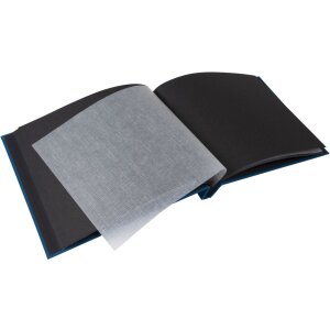 Album a vite Goldbuch Bella Vista petrol 30x25 cm 40 pagine nere