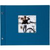 Album a vite Goldbuch Bella Vista petrol 30x25 cm 40 pagine nere