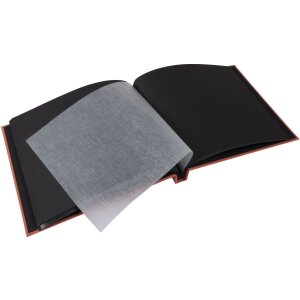 Album a vite Goldbuch Bella Vista salmone 30x25 cm 40 pagine nere