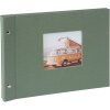 Album a vite Goldbuch Bella Vista Artichoke 30x25 cm 40 pagine bianche