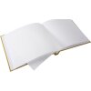 Album a vite Goldbuch Bella Vista senape 30x25 cm 40 pagine bianche