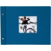 Album a vite Goldbuch Bella Vista Petrol 30x25 cm 40 pagine bianche