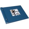 Album a vite Goldbuch Bella Vista Petrol 30x25 cm 40 pagine bianche