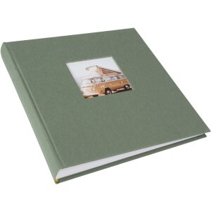 Album fotografico Goldbuch Bella Vista Artichoke copertina in lino 60 pagine 30x31 cm