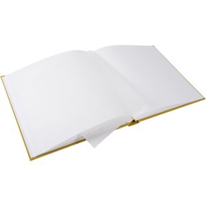 Album fotografico Goldbuch Bella Vista senape 30x31 cm 60 pagine bianche