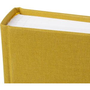 Album fotografico Goldbuch Bella Vista senape 30x31 cm 60 pagine bianche