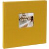 Album fotografico Goldbuch Bella Vista senape 30x31 cm 60 pagine bianche