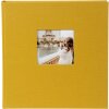 Album fotografico Goldbuch Bella Vista senape 30x31 cm 60 pagine bianche