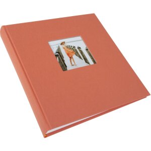 Album fotografico Goldbuch Bella Vista salmone 30x31 cm 60 pagine bianche