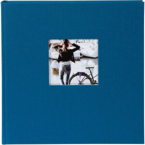Album fotografico Goldbuch Bella Vista petrol 30x31 cm 60 pagine nere