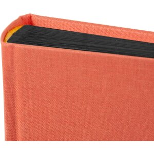 Album fotografico Goldbuch Bella Vista salmone 30x31 cm 60 pagine nere lino