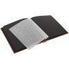 Album fotografico Goldbuch Bella Vista salmone 30x31 cm 60 pagine nere lino