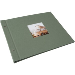 Album a vite Goldbuch Bella Vista Artichoke 40 pagine nere 39x31 cm