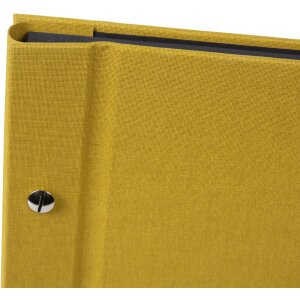 Album a vite Goldbuch Bella Vista senape 39x31 cm 40 pagine nere