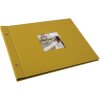 Album a vite Goldbuch Bella Vista senape 39x31 cm 40 pagine nere
