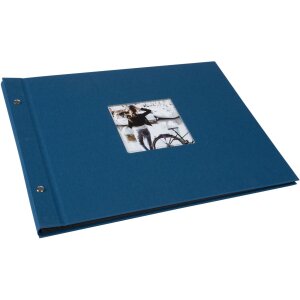 Album a vite Goldbuch Bella Vista Petrol 39x31 cm 40 pagine nere