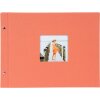 Album a vite Goldbuch Bella Vista salmone 39x31 cm 40 pagine nere