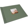 Album a vite Goldbuch Bella Vista Artichoke 40 pagine copertina in lino 39x31 cm