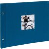 Album a vite Goldbuch Bella Vista petrol 39x31 cm 40 pagine bianche
