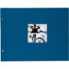 Album a vite Goldbuch Bella Vista petrol 39x31 cm 40 pagine bianche