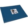 Album a vite Goldbuch Bella Vista petrol 39x31 cm 40 pagine bianche