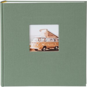 Goldbuch Album fotografico Jumbo Bella Vista Carciofo 30x31 cm lino 100 pagine