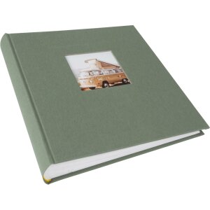 Goldbuch Album fotografico Jumbo Bella Vista Carciofo 30x31 cm lino 100 pagine