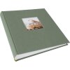 Goldbuch Album fotografico Jumbo Bella Vista Carciofo 30x31 cm lino 100 pagine