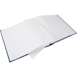 Goldbuch Jumbo Album fotografico Bella Vista Petrol 30x31 cm 100 pagine bianche lino