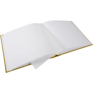 Goldbuch Album fotografico Jumbo Bella Vista senape 30x31 cm 100 pagine bianche