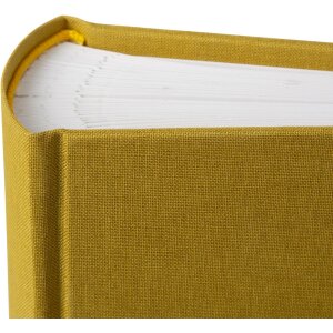 Goldbuch Album fotografico Jumbo Bella Vista senape 30x31 cm 100 pagine bianche