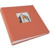 Goldbuch Album fotografico Jumbo Bella Vista salmone 30x31 cm 100 pagine bianche lino