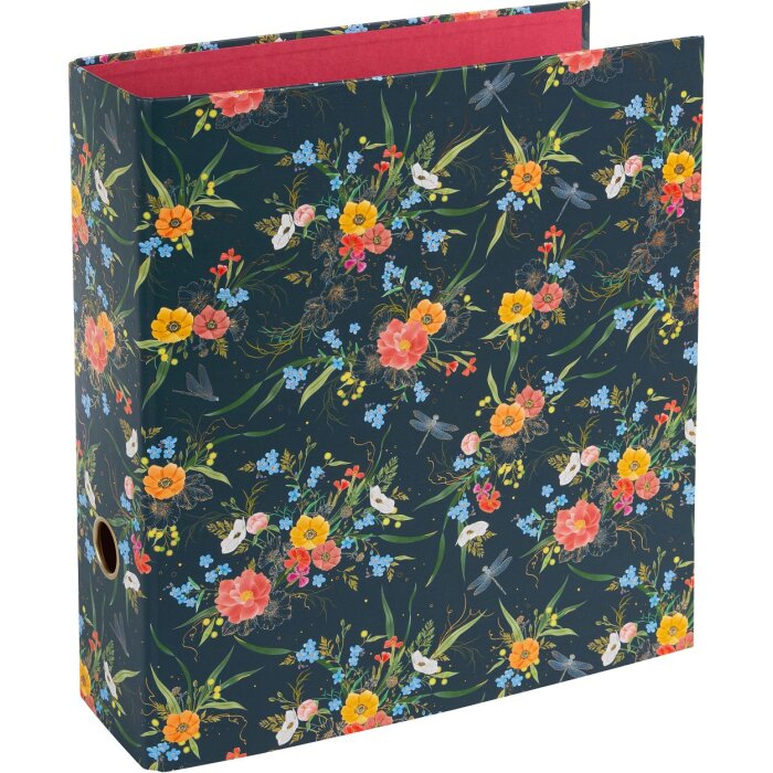 Cartella Goldbuch Verano scuro 2 anelli 28,5x32 cm