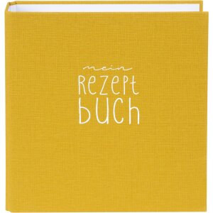 Cartella per ricette Goldbuch Bella Vista senape 21x24 cm...