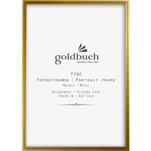 Cornice in metallo Goldbuch Oro fino 13x18 cm