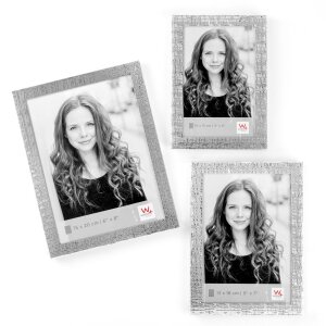 Walther portafoto in alluminio Mirja 15x20 cm argento lucido
